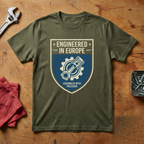 Engineered In Europe - T-shirt
