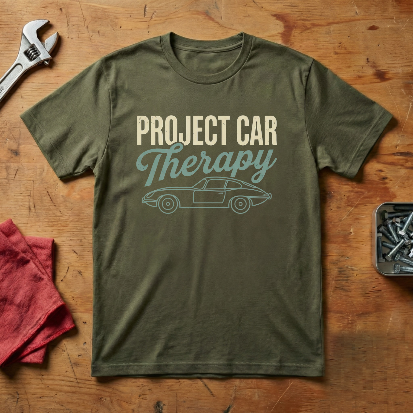 Project Car Therapy - T-shirt