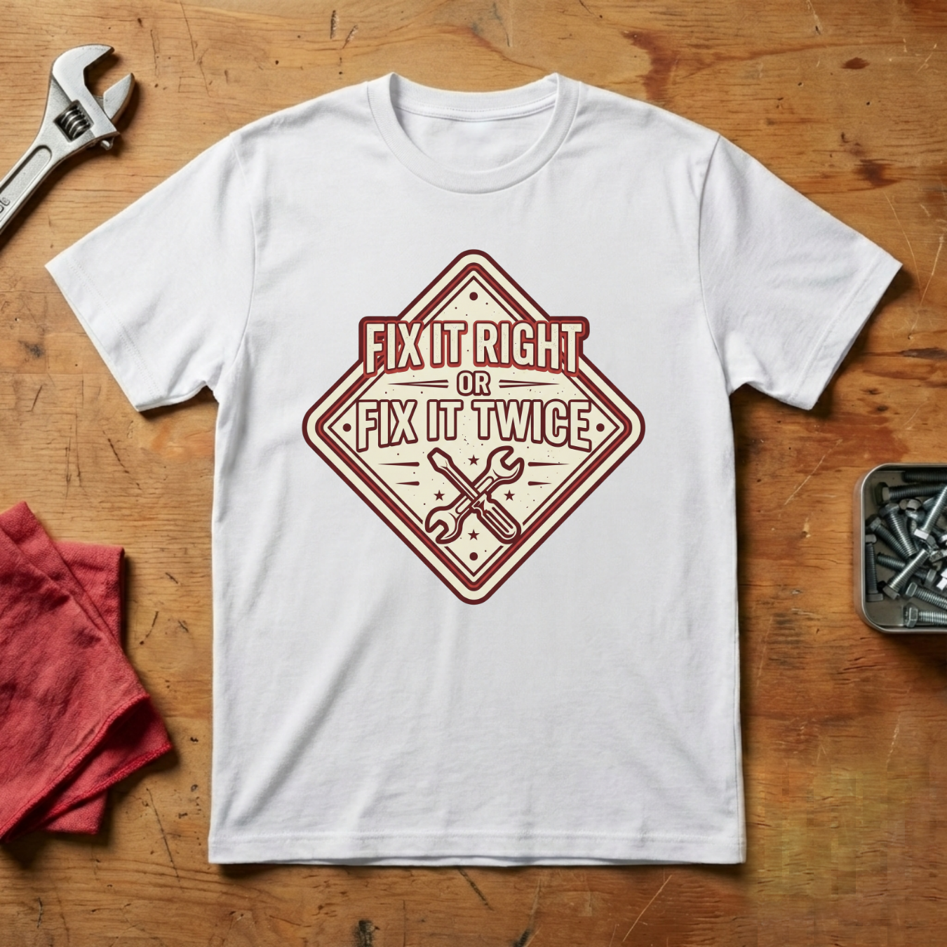 Fix It Right Or Twice- T-shirt