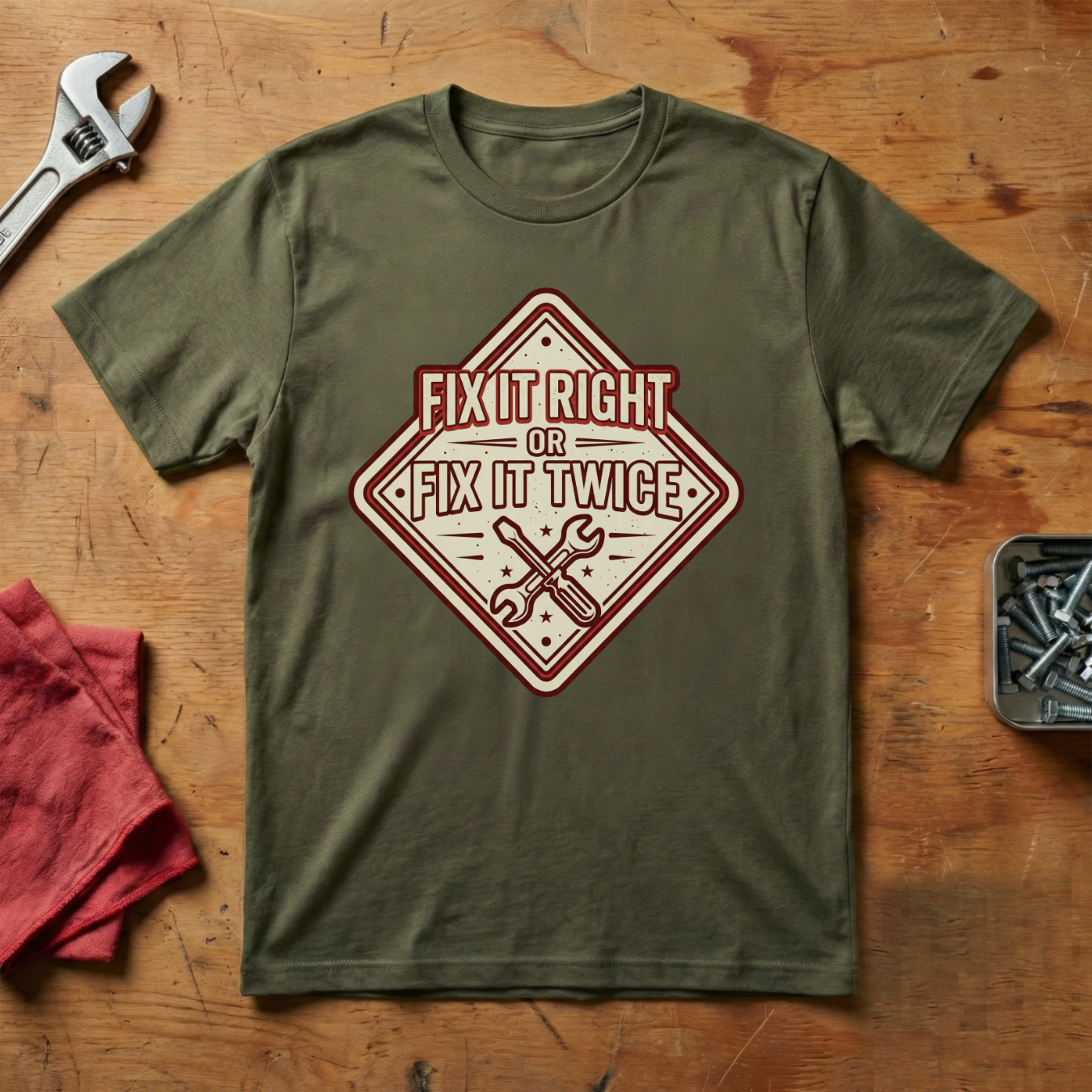 Fix It Right Or Twice- T-shirt
