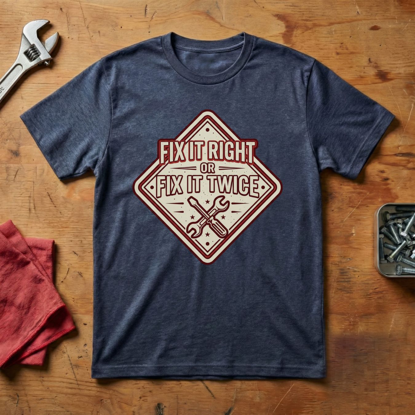 Fix It Right Or Twice- T-shirt