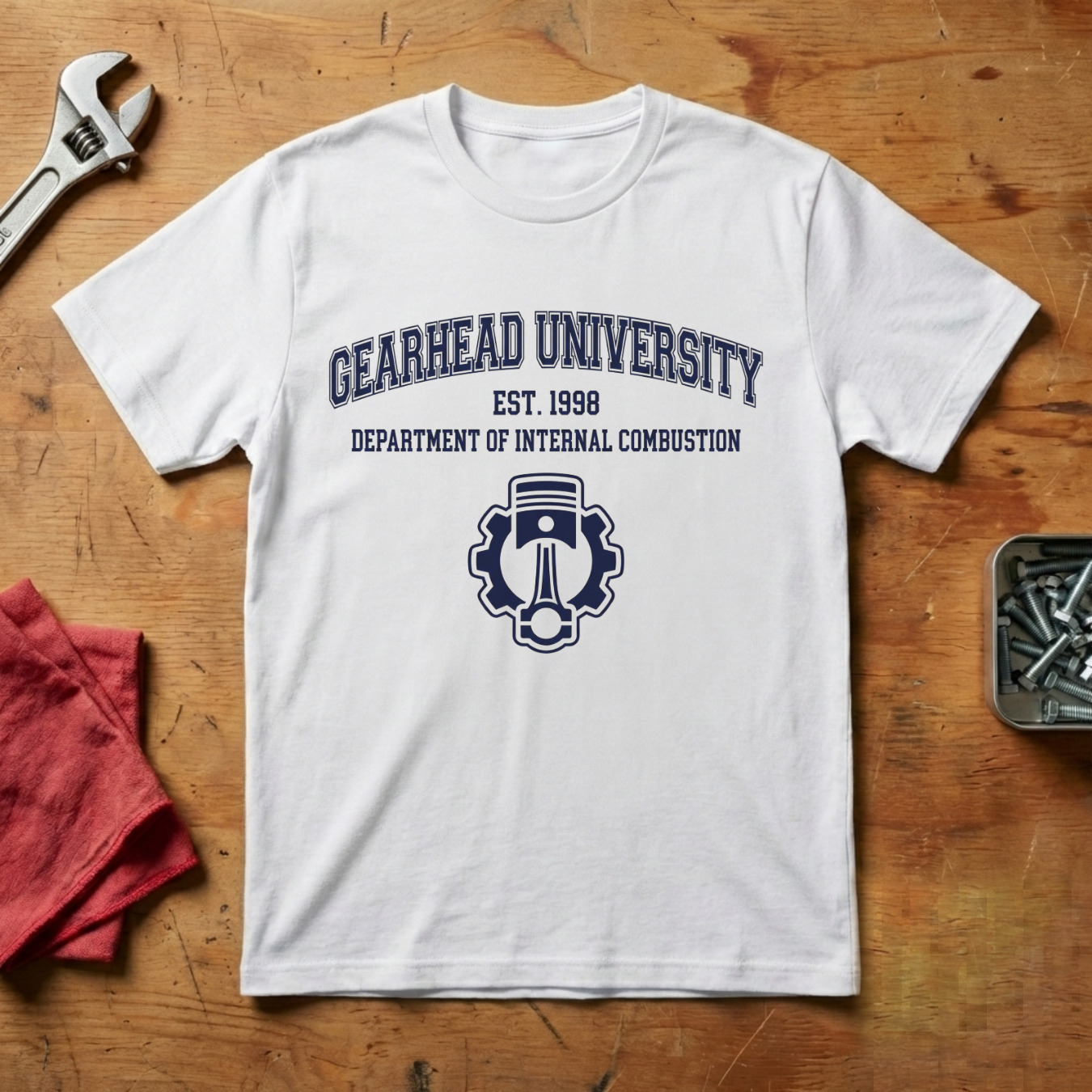 Gearhead University - T-shirt