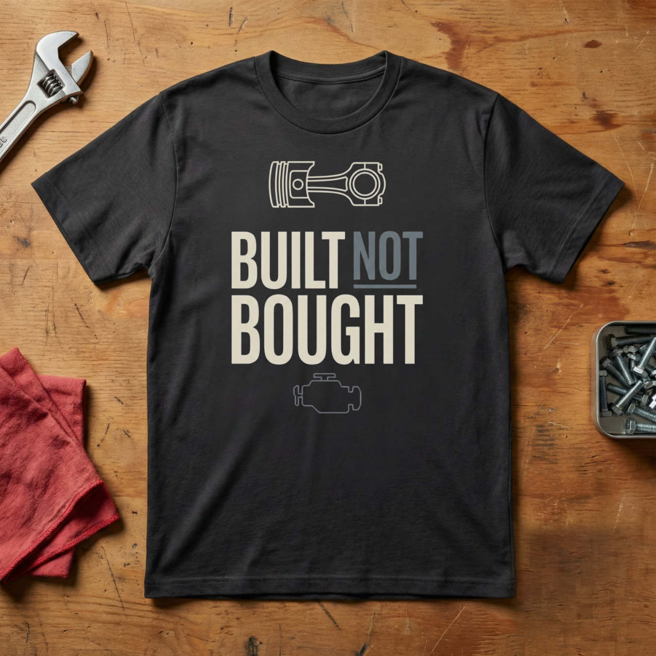 Built not Bought- T-shirt