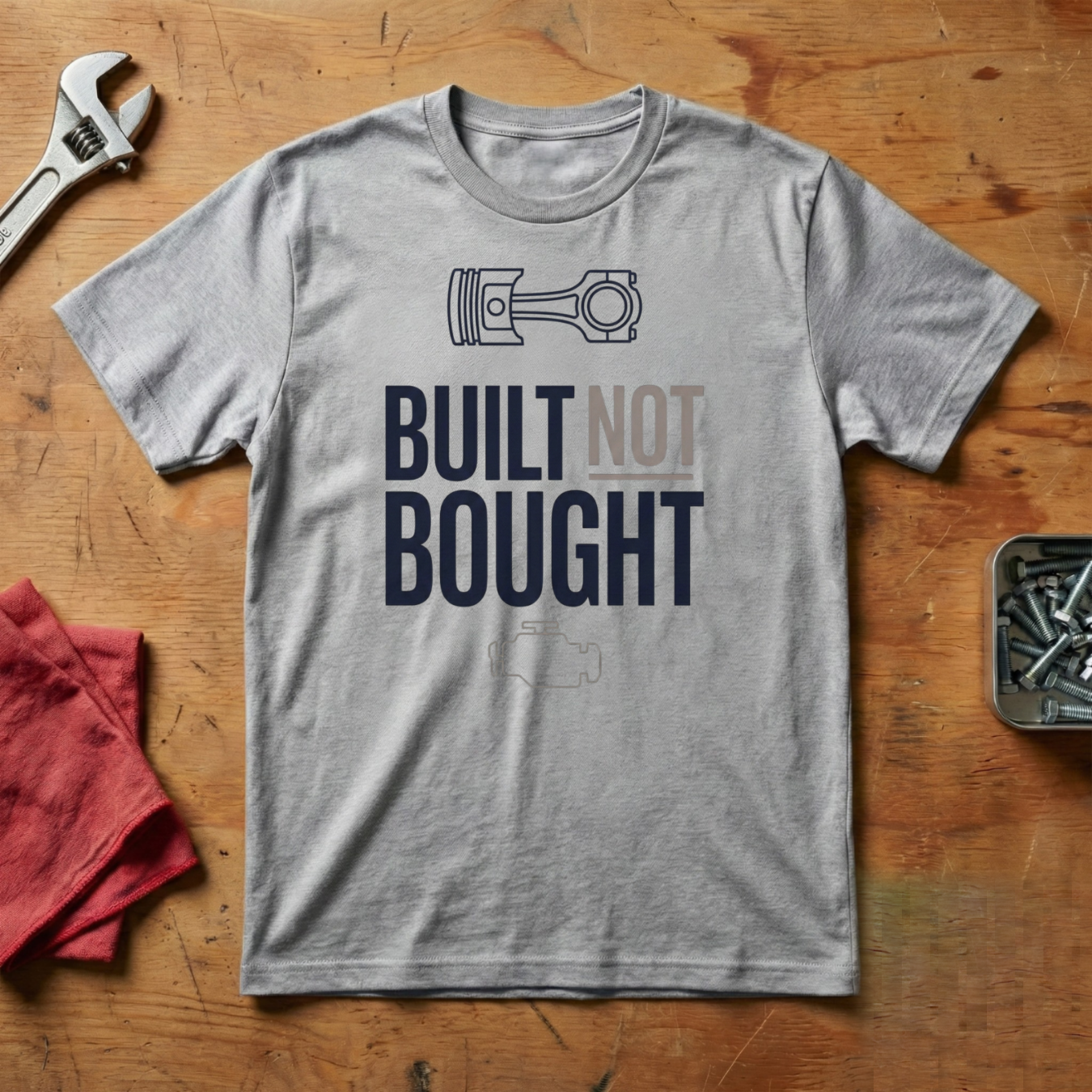 Built not Bought- T-shirt