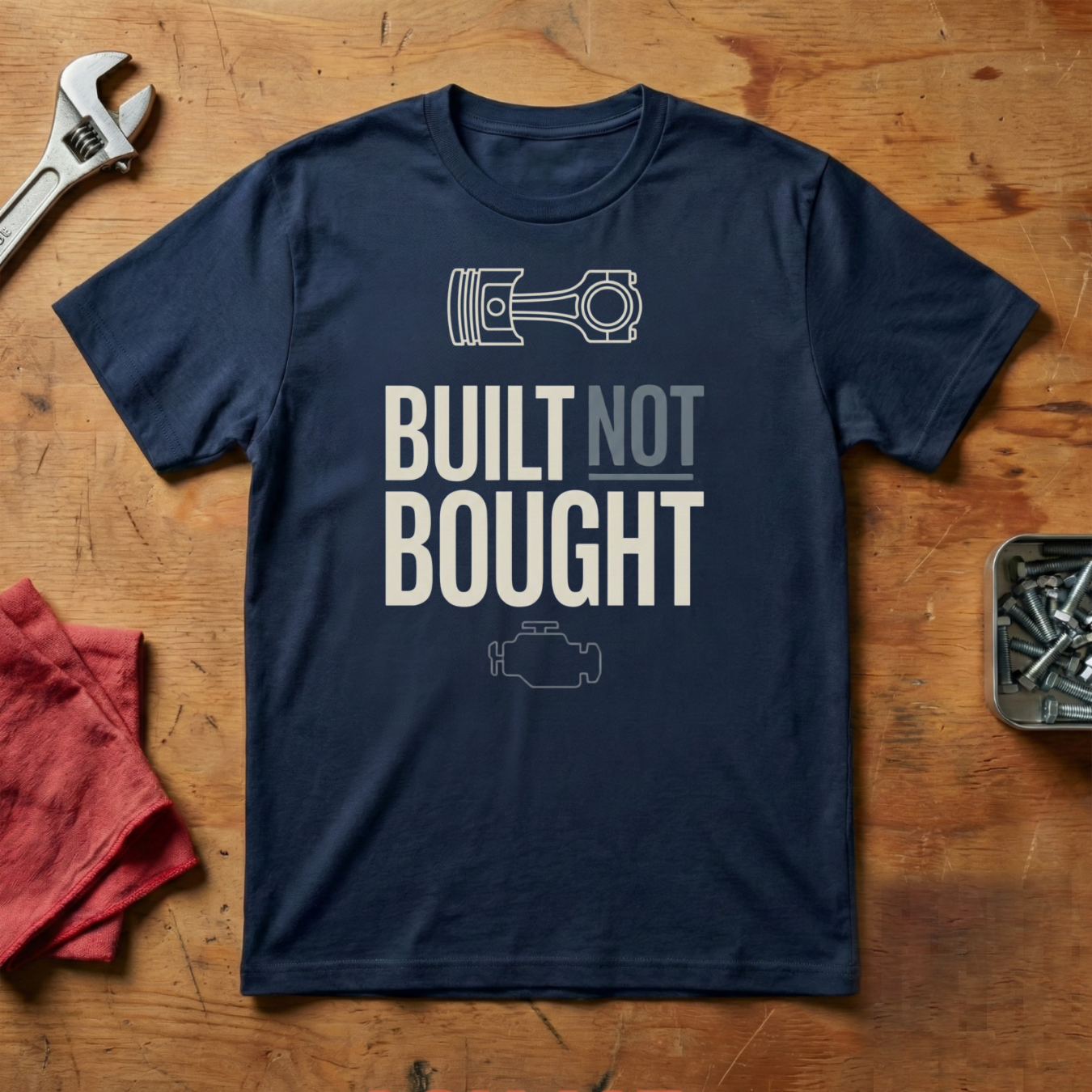 Built not Bought- T-shirt
