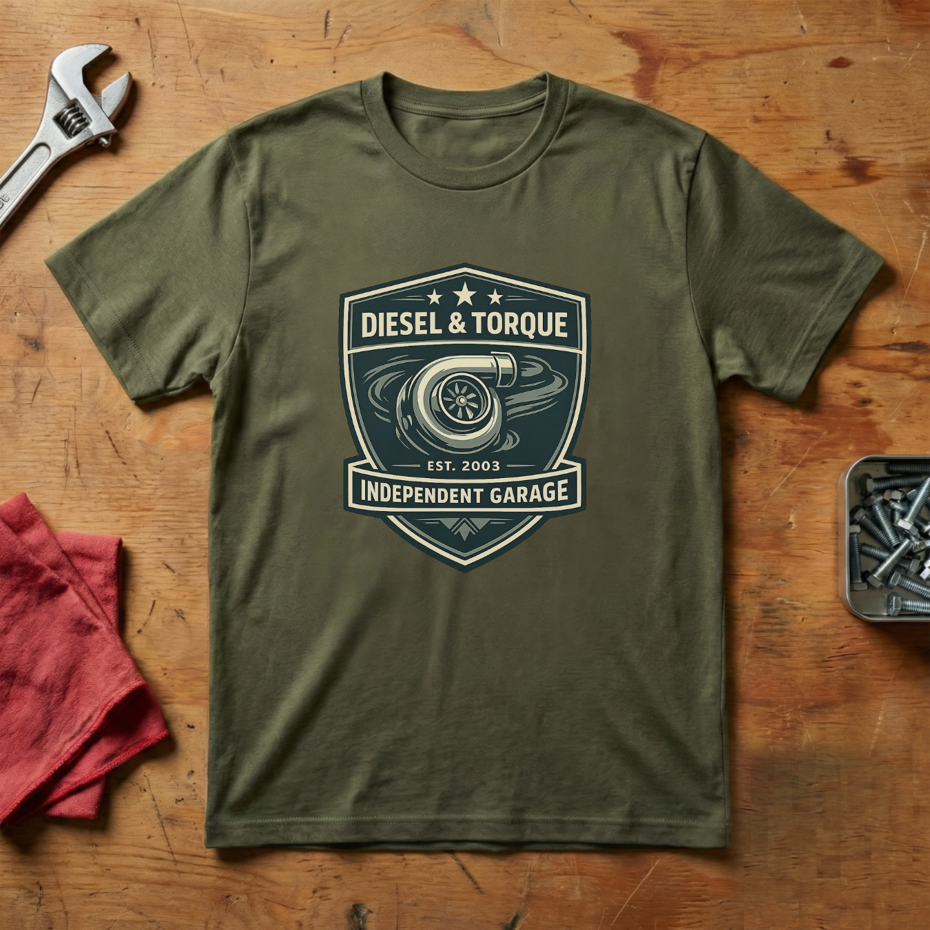 Diesel and Tourqe - T-shirt