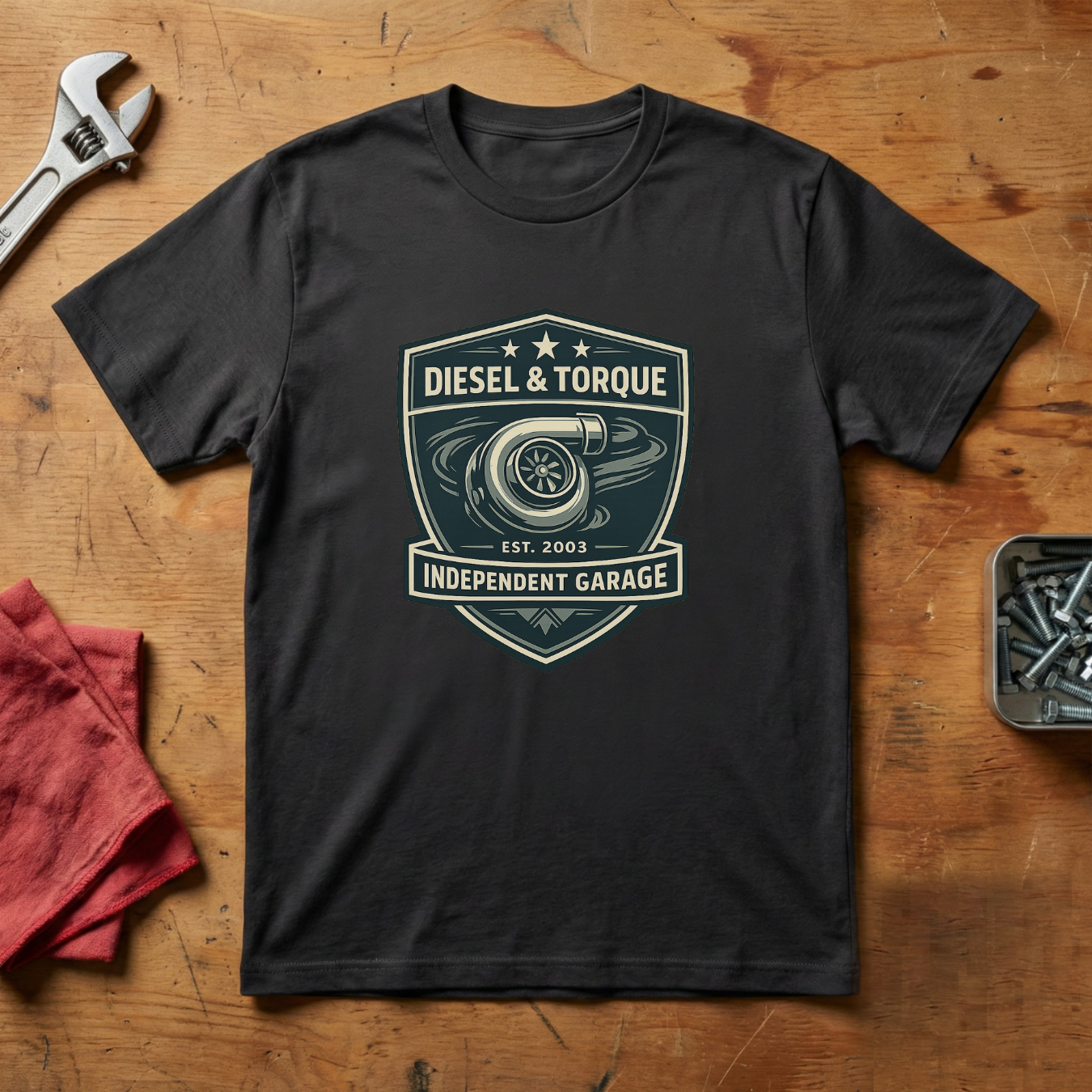 Diesel and Tourqe - T-shirt