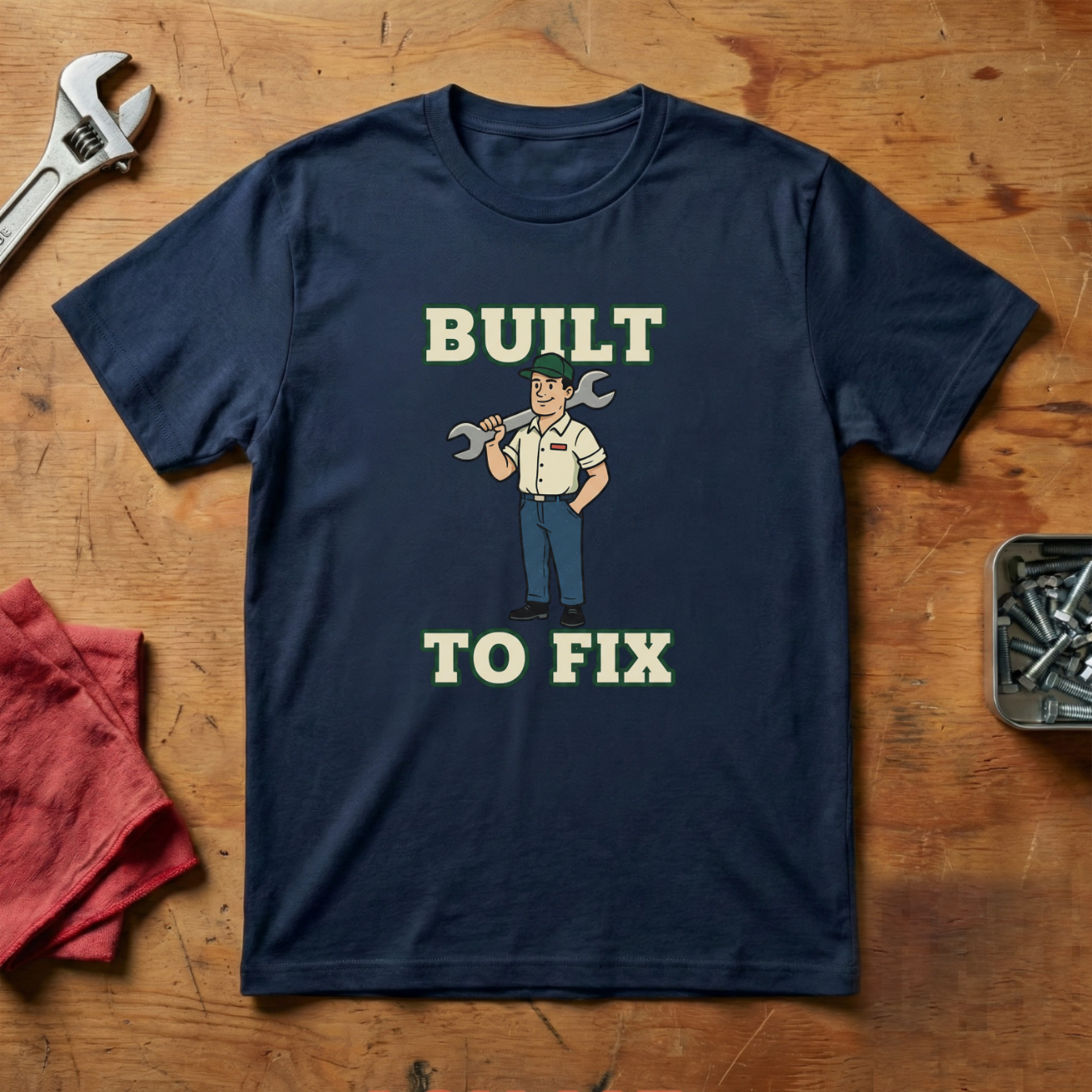 Built To Fix - T-shirt