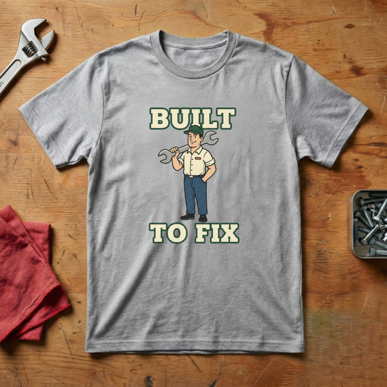 Built To Fix - T-shirt