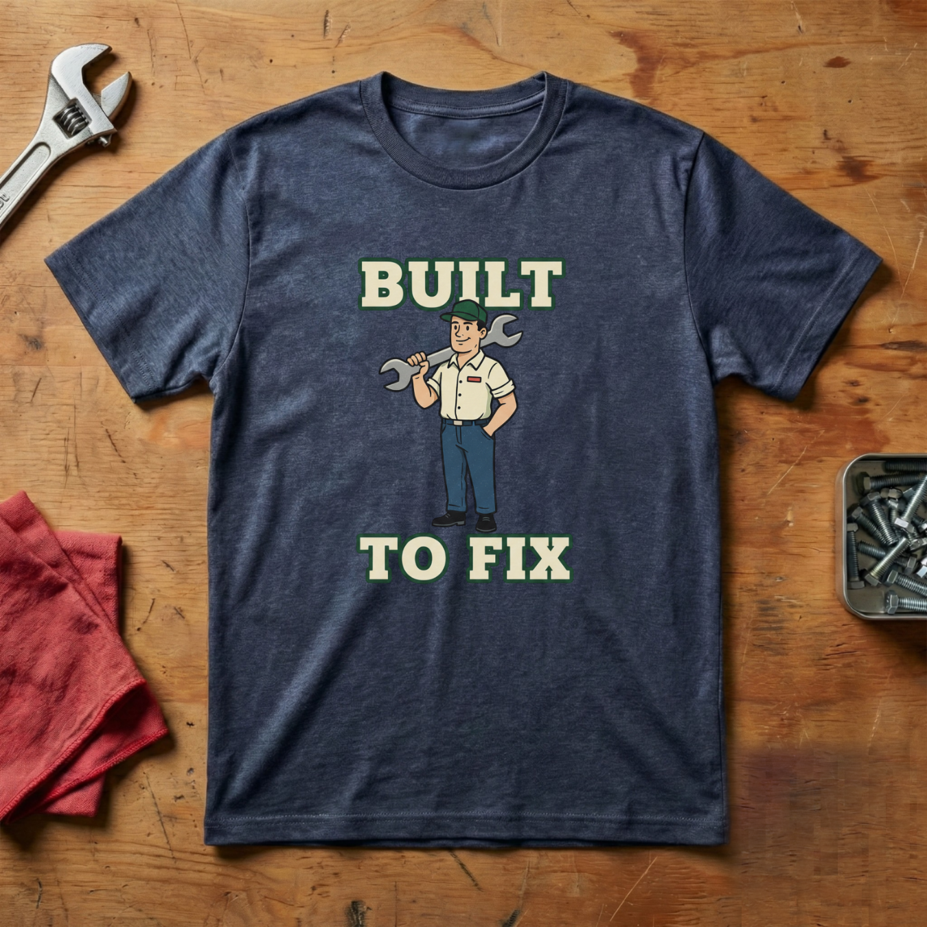 Built To Fix - T-shirt