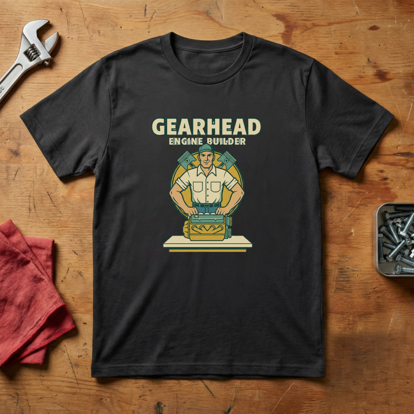 Gearhead University- T-shirt