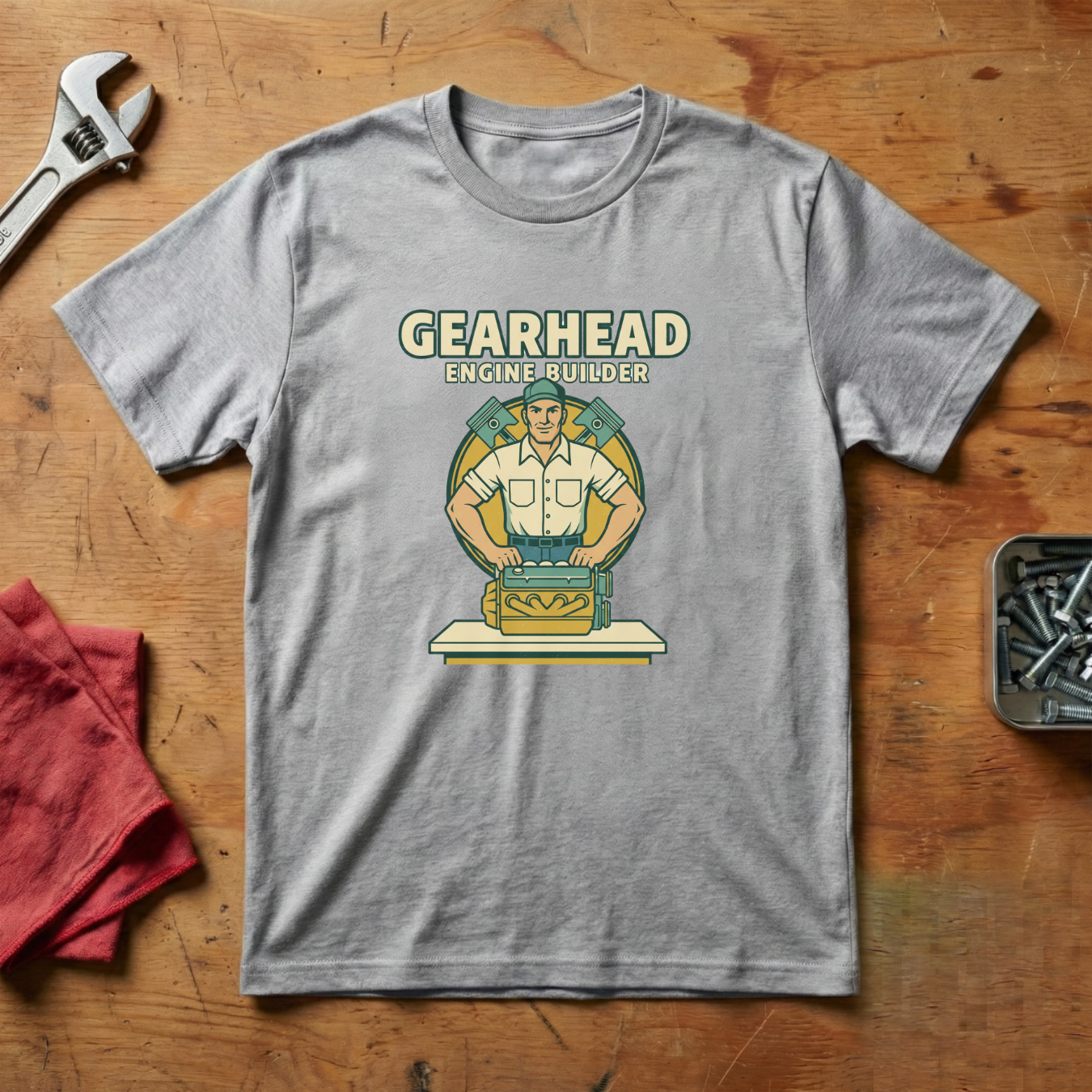 Gearhead University- T-shirt