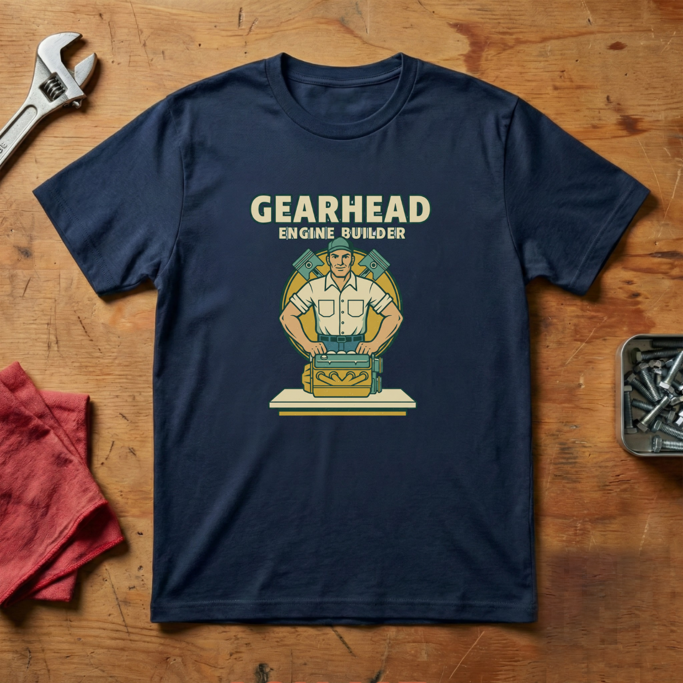 Gearhead University- T-shirt