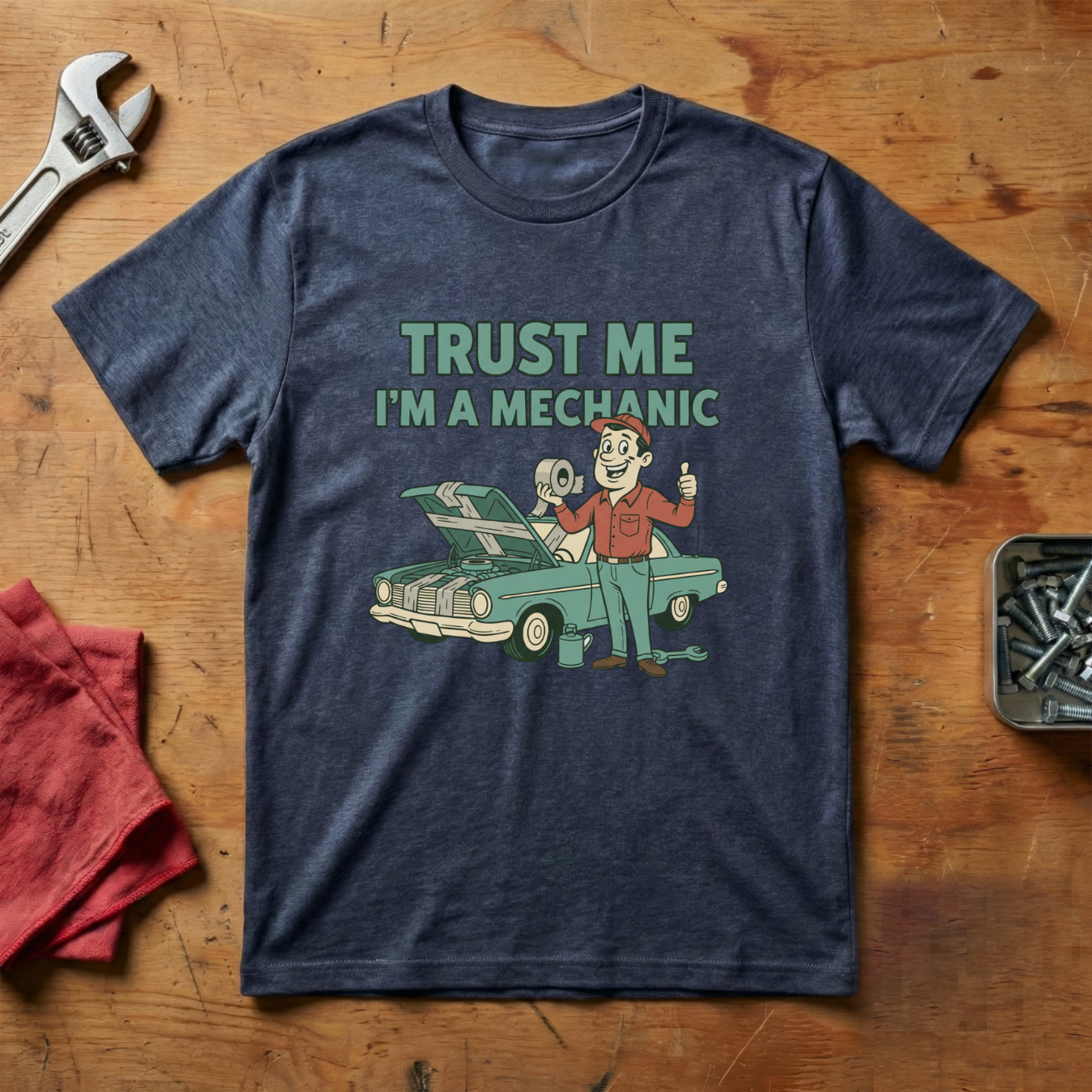 Trust Me I'm A Mechanic - T-shirt