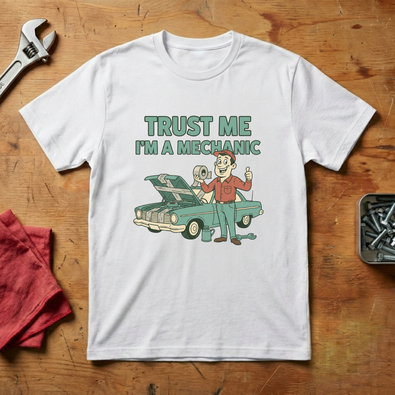 Trust Me I'm A Mechanic - T-shirt