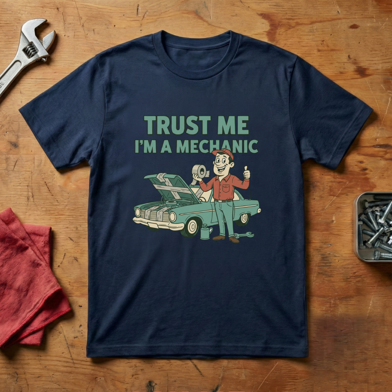 Trust Me I'm A Mechanic - T-shirt